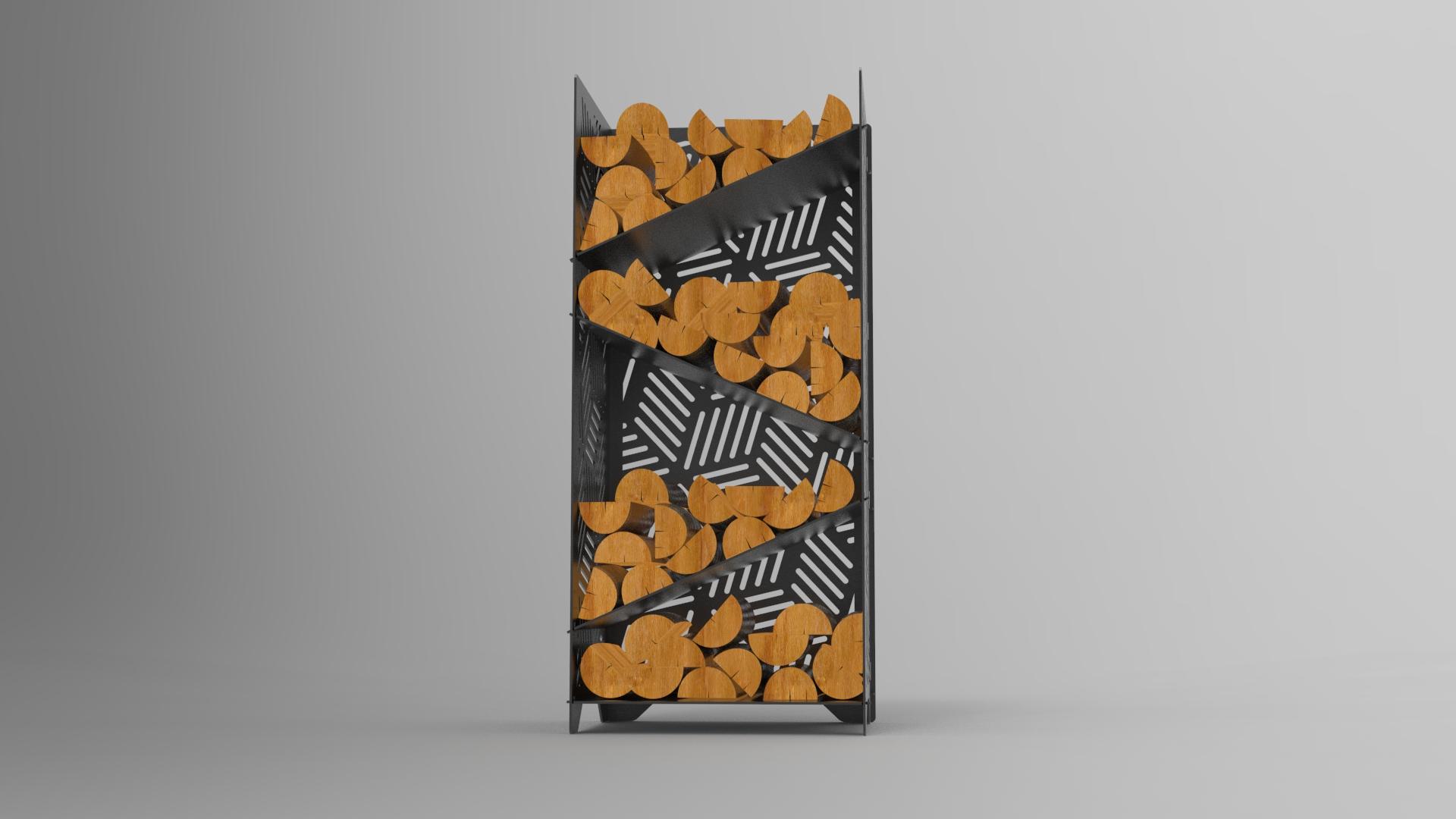 Stalak za drva Stil - 110 cm - 3 mm