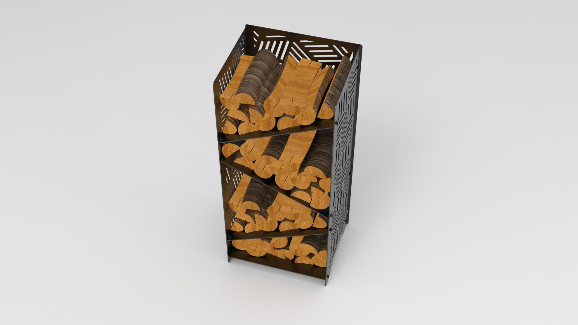 Stalak za drva Stil - 110 cm - 3 mm