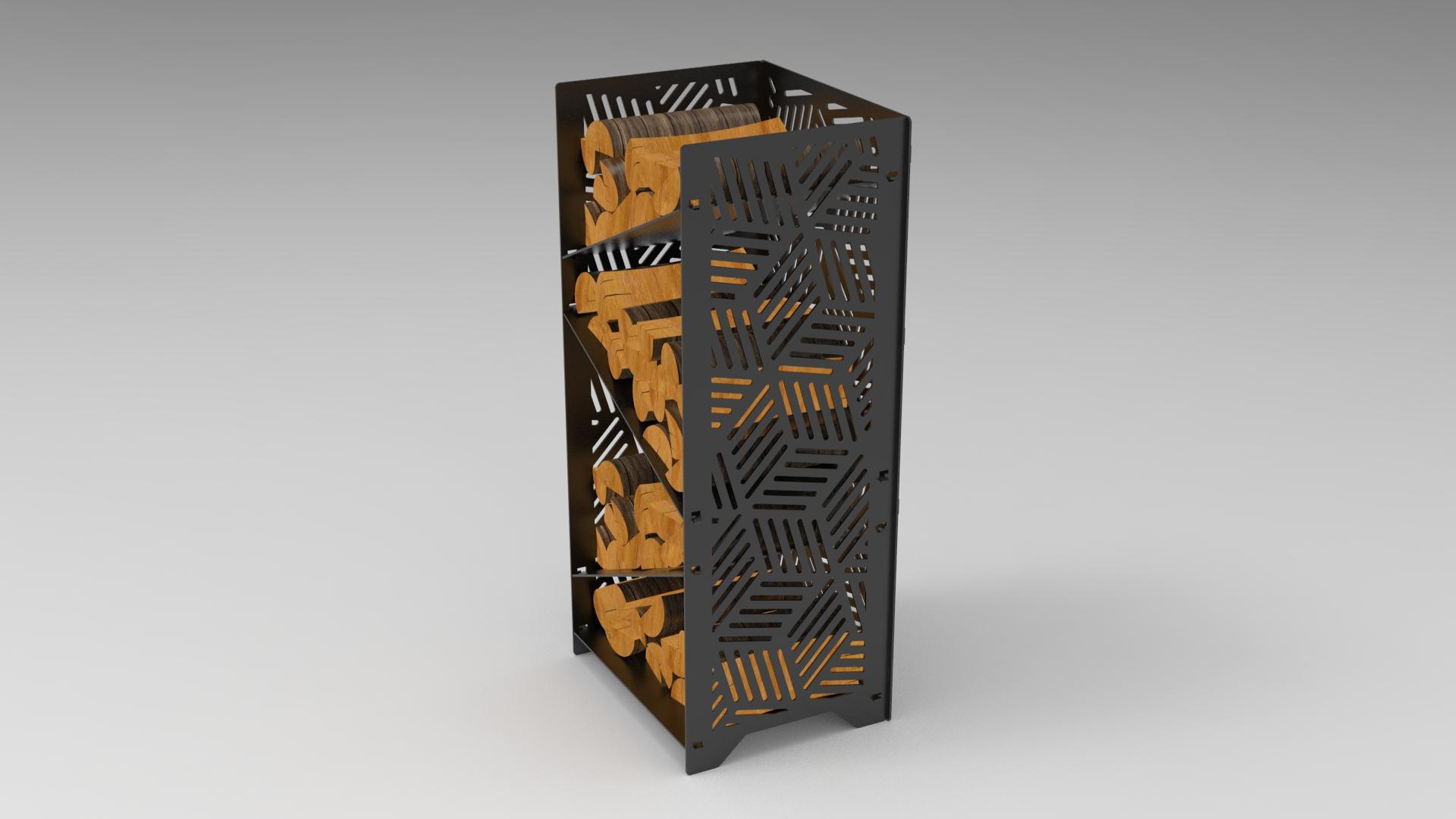 Stalak za drva Stil - 110 cm - 3 mm