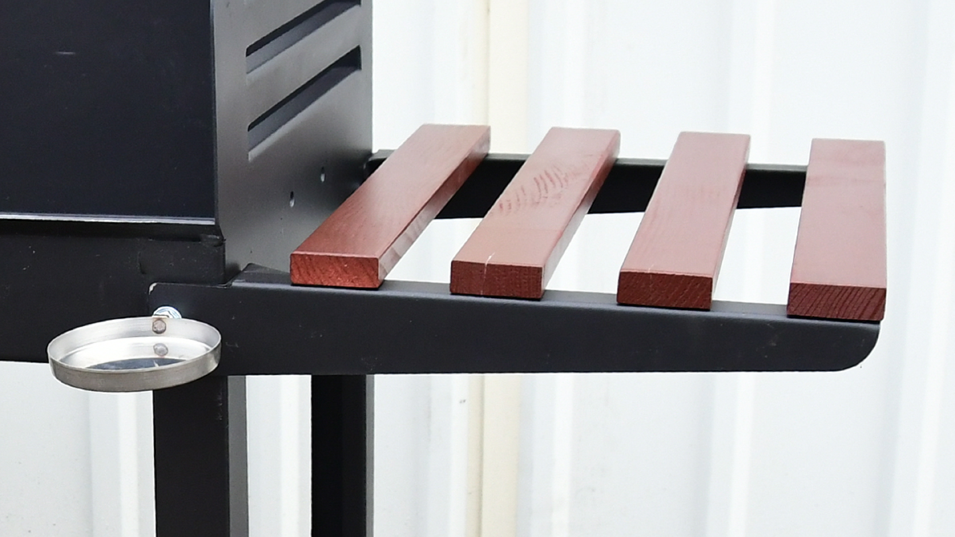 Bočne police za ložište 40 cm - drvene