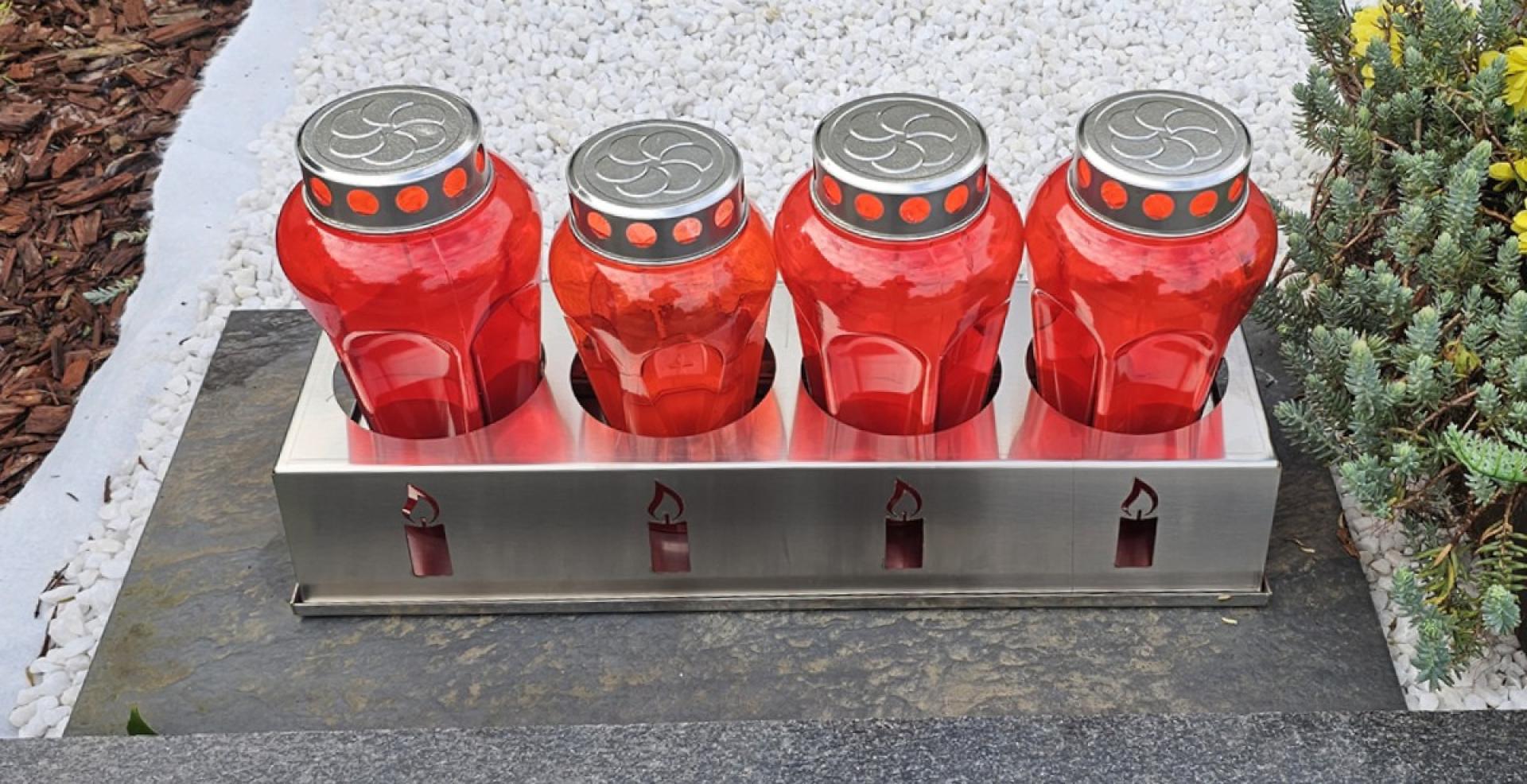 Inox postolje za lampione