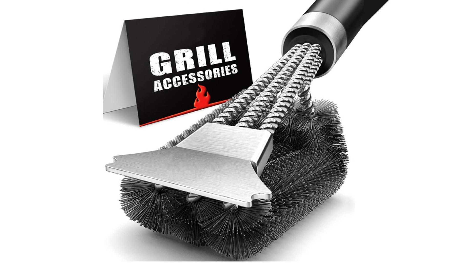 Četka za roštilj - 3 glave