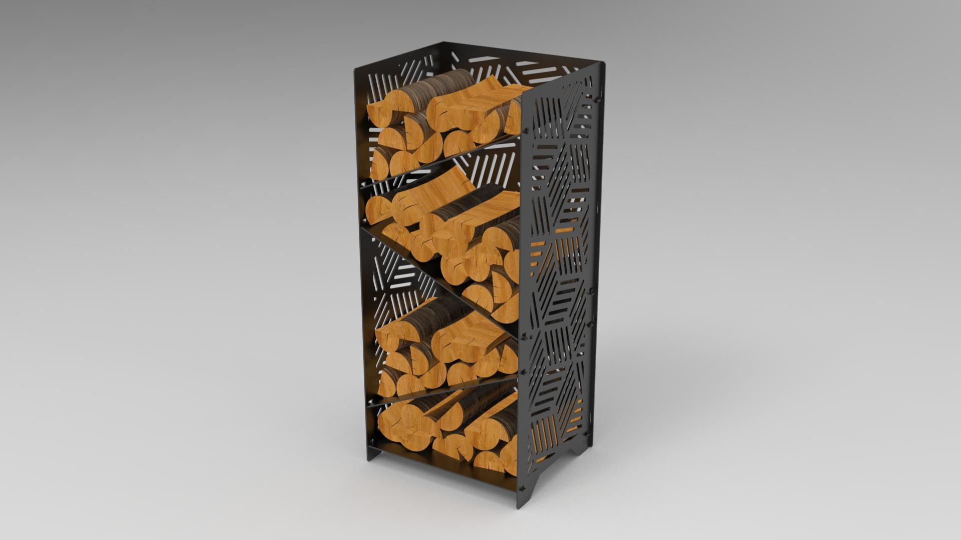 Stalak za drva Stil - 110 cm - 4 mm